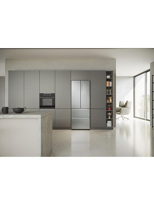 Haier FD 70 HFR5719ENMG 70cm Wide Frost-Free American Fridge Freezer, E Rated - Stainless Steel - Image 6
